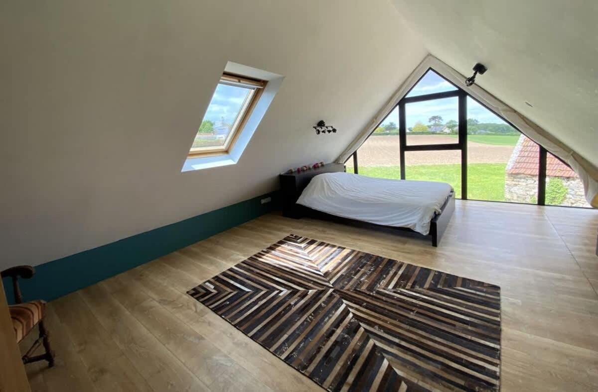 Large Farmhouse With Garden And Sea View For 8 People Locquenole Kültér fotó