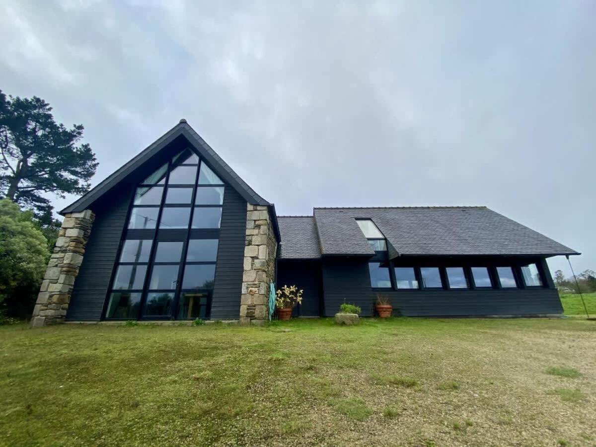 Large Farmhouse With Garden And Sea View For 8 People Locquenole Kültér fotó