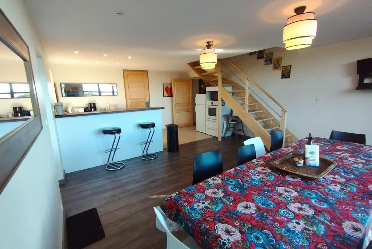 Large Farmhouse With Garden And Sea View For 8 People Locquenole Kültér fotó